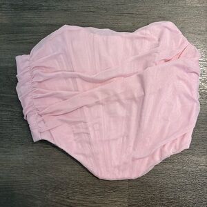 Corset top pink going out top